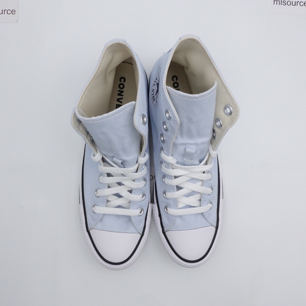 NEW Size 9 Women's Converse Chuck Taylor All Star Hi Sneakers A10535F Blue - Picture 4 of 11